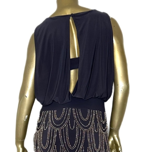 VINTAGE CACHE beaded/embellished dress sz 2 - Picture 5 of 8